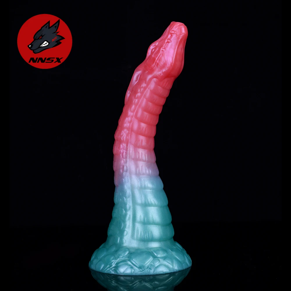 

NNSX Monster Dragon Dildo Silicone Fantasy Penis Prostate Massager Big Butt Plug Anal Dildo Strong Sucker Anal Sex Toy For Women