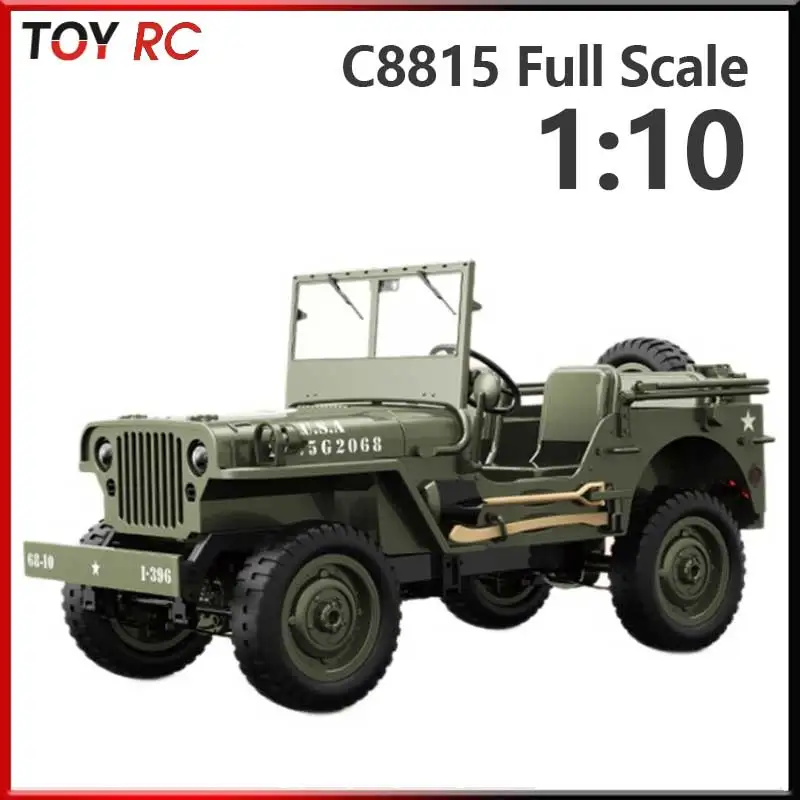

Jjrc New C8815 Full Scale 1:10 Simulation Model Off-Road Vehicle Four-Wheel Drive 2.4g Remote Control Car Toy