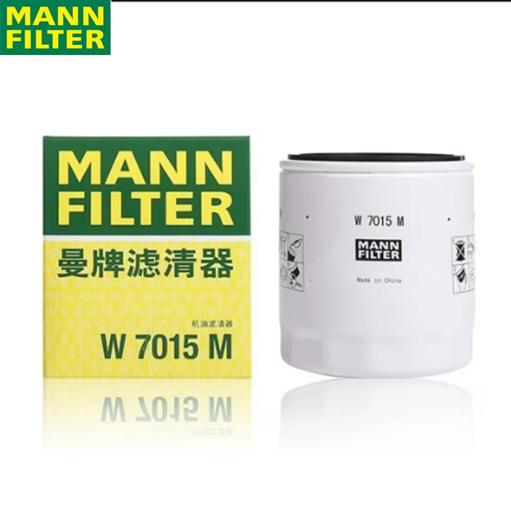 

MANN FILTER W7015M Oil Filter For TOYOTA HiLux JAGUAR XF XJ LINCOLN VOLVO FORD LAND ROVER BMW Good Sealing Original 2468342