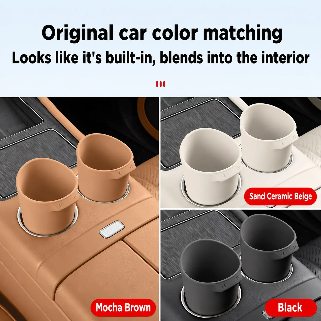 For Xiaomi SkyNomad N70/SkyNomad N90 Silicone cup holder easy to wash with water - can be used as a trash can to prevent dirt