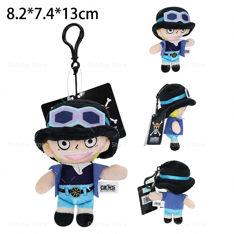 14 Stile Einteiliger Plüsch-Schlüsselanhänger Puppe Luffy Tony Chopper Sabo Ace Blumen-Blumen-Frucht Weiches Stofftier Rucksack-Ornamente Spielzeug – Detail 19