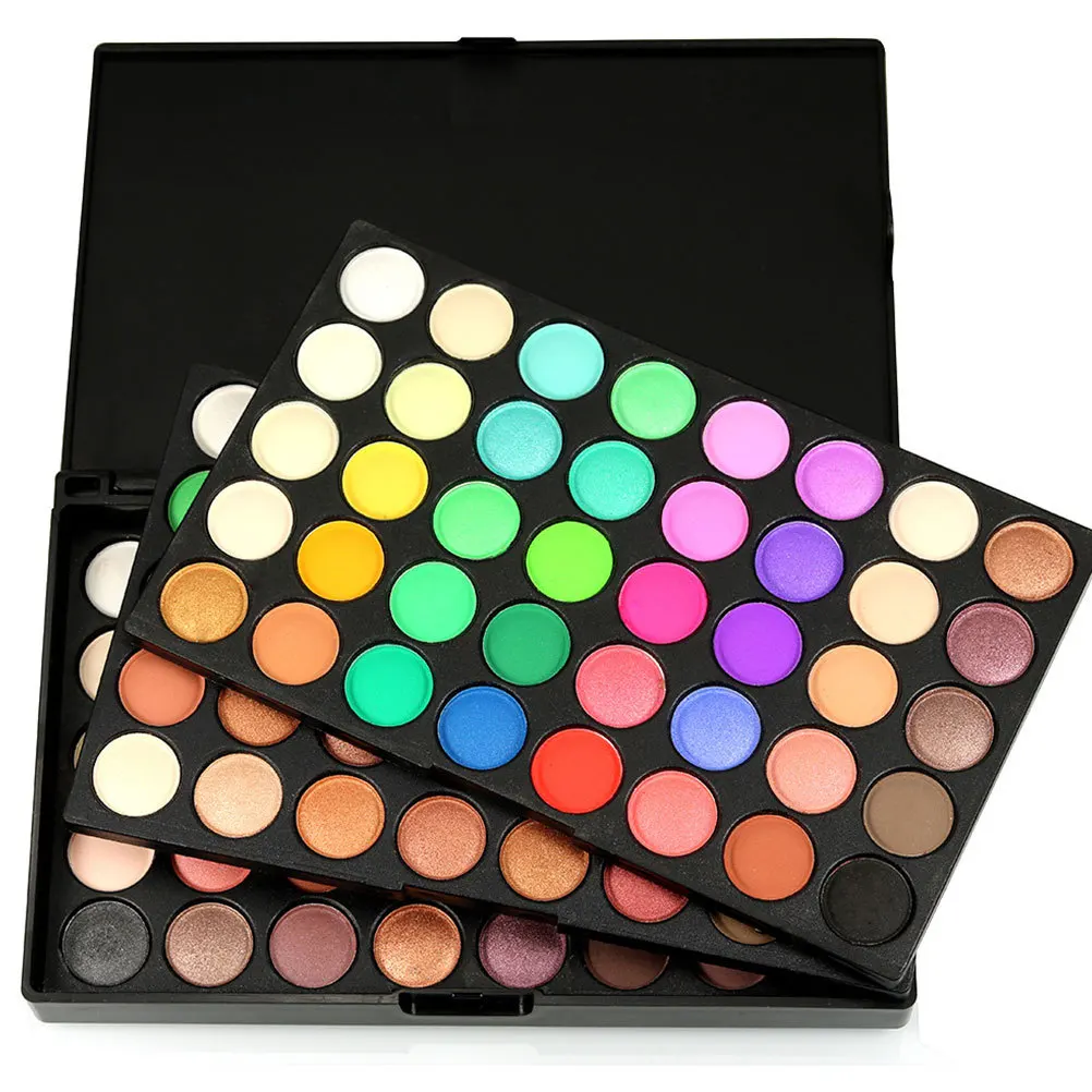 

120 Colors Eye Shadow Palette Makeup Pallette Glitter Powder Eyeshadow Shimmer Professional Long Lasting Pigmented