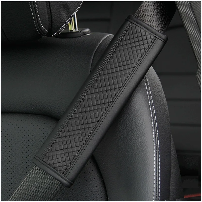 Universal Car Seat Shoulder Strap Pad Cushion Cover Car Belt Protector Interior Seatbelt Cover for Adults Kids Car Accessories