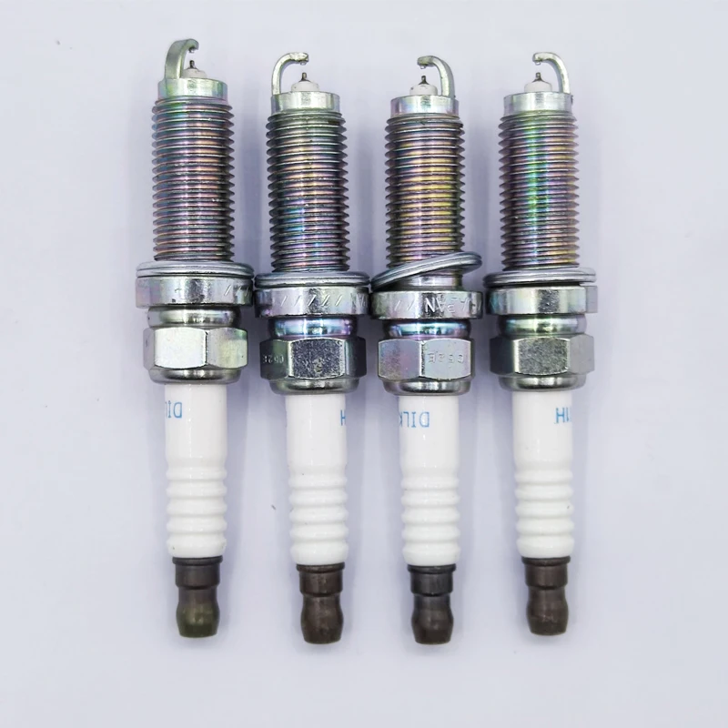 4/20PCS 22401-1VA1C DILKAR7D11H Dual Iridium Spark Plug For Nissan Rogue 2.0L 2017 X-Trail Qashqai 22401 1VA1C Car Candles