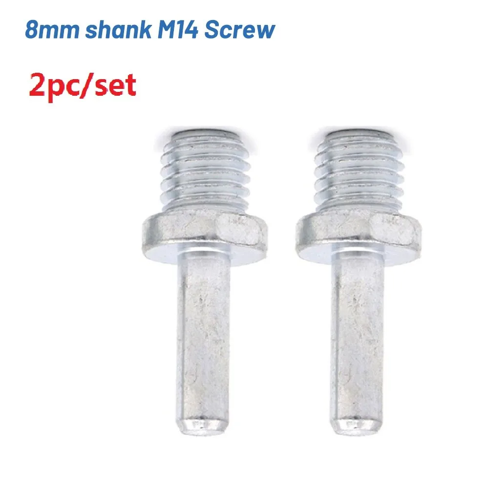 2 pz M10/Vite Trapano Adattatore Biella 6mm/8mm Pad Filo Spazzola Asta Per Auto Lucidatura Cera Schiuma Spugna Pad Lucidatore Buffer