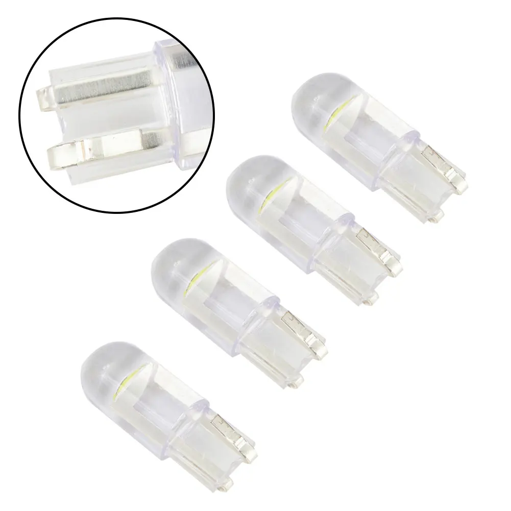 Optimal Illumination T10 LED COB 6000K White Bulbs, Suitable for Dome, Tail, License Plate, Dashboard Lights Pack of 20