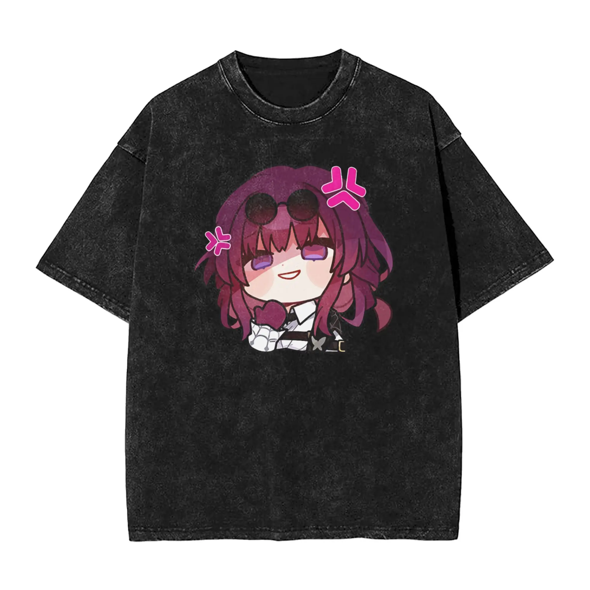 

Kafka Game Stars Rails футболка мужская хлопковая винтажная футболка с круглым вырезом Honkai футболки с короткими рукавами оригинальные