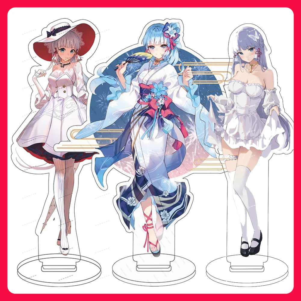 

Game Genshin Impact Stand Up Character Acrylic Figure Stand Model Plate Desk Decor Barbara Cute Standing Sign Great Gifts