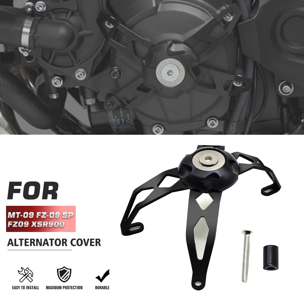 For Yamaha MT09 SP MT-09 RN83 XSR900 XSR 900 Motorcycle Accessories Aluminum Alternator Cover Guard Engine Insulation Protection