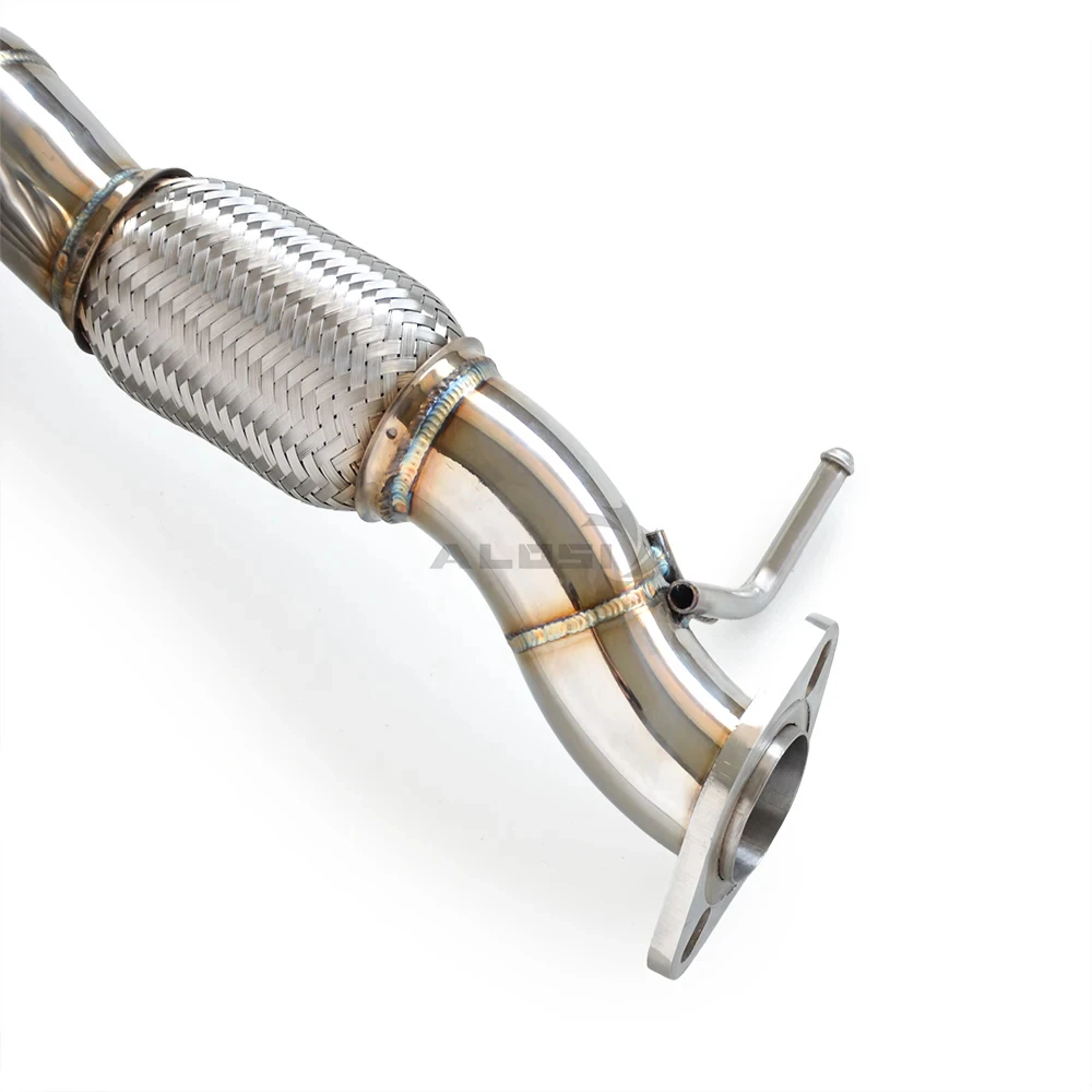 

Каталитический преобразователь водосточной трубы из нержавеющей стали, модернизация мощности в Mazda 3 Axela 2.5 2014-2019, коллектор выпускного коллектора с высоким расходом