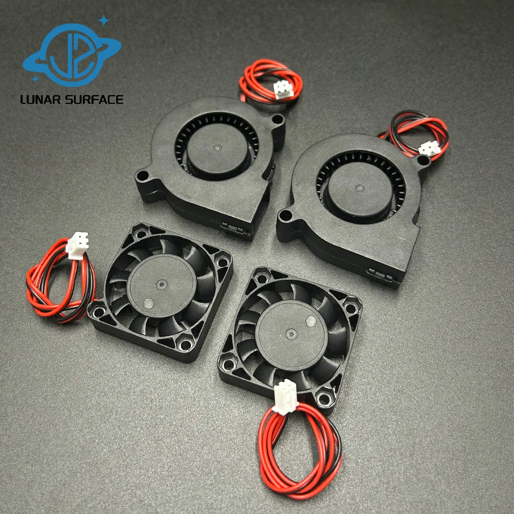 

LS-3D Printer Parts 4010 DC 12/24V 0.1A Silent Brushless Axial Cooling Fan And 5015 Blower Fans For Ender-3 Ender 3 Pro HotEnd