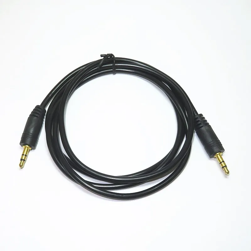 New Aux Cable 3.5mm To 3.5 Mm Jack Audio  Thread Bradied Male   Stereo Auxiliary Cord for Phone Car Speaker