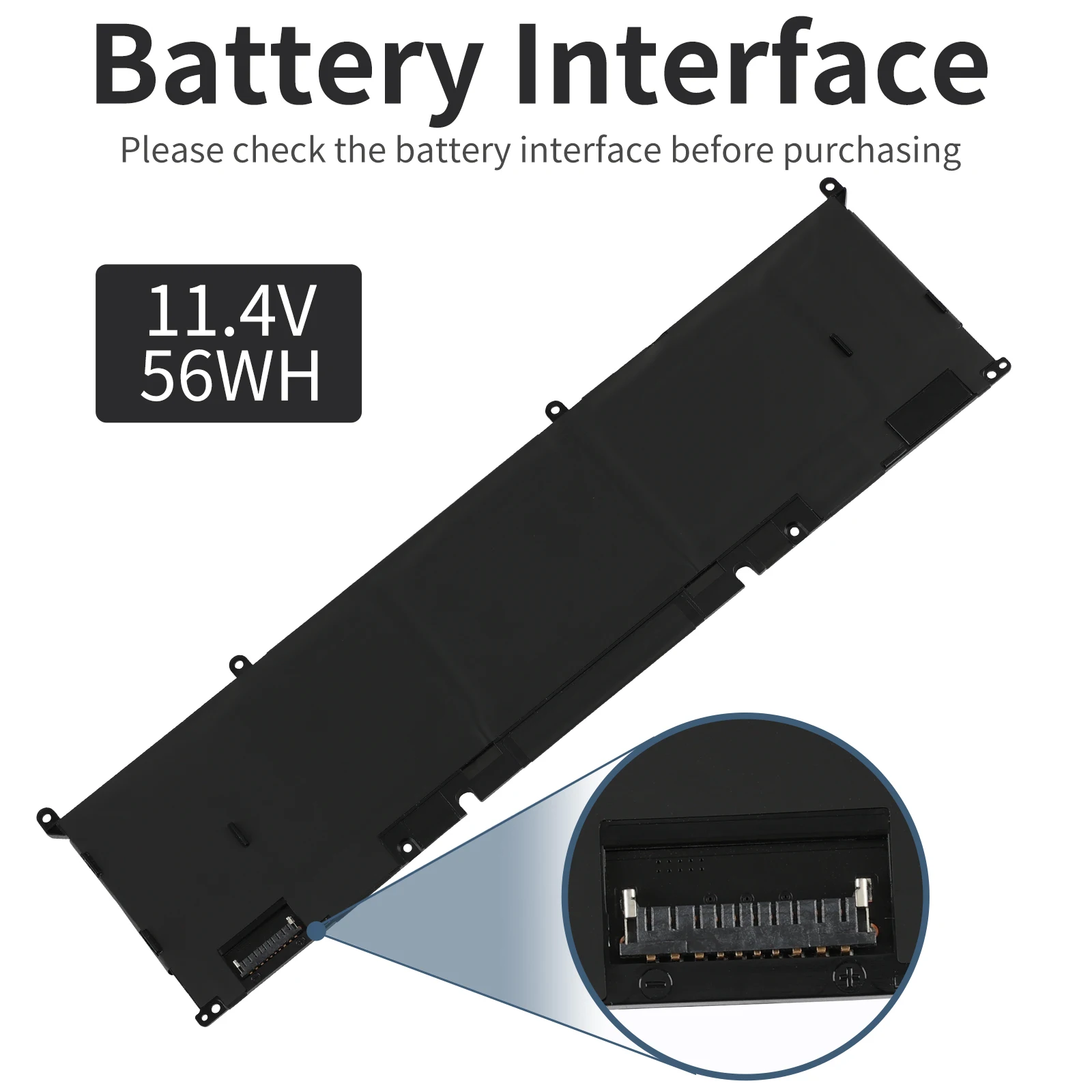 Battery 8FCTC For Dell G15 5510 5511 5520 5515 5521 For Alienware M15 M17 R3 XPS 15 9500 G7 7500 For Precision 5560 5550 P100F