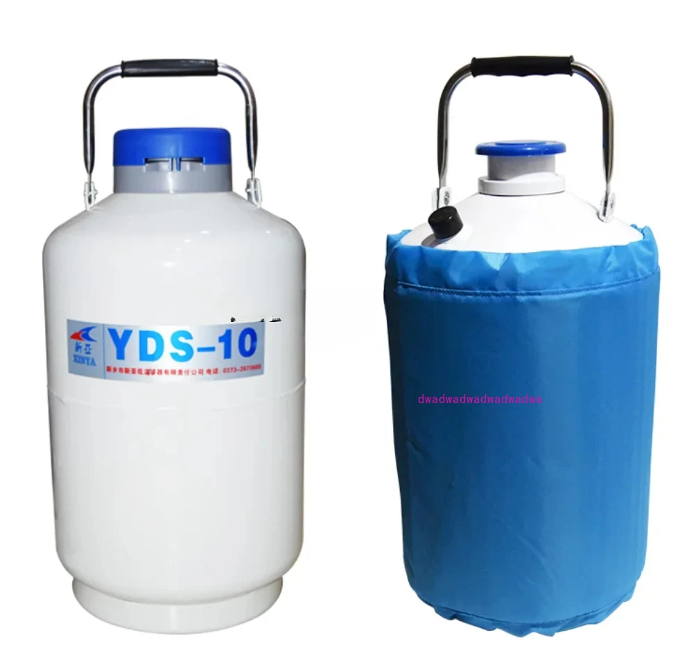 10/20L Liquid Nitrogen Container Cryogenic Tank Dewar Liquid Nitrogen Container with Liquid Nitrogen Tank