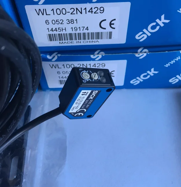 

Новый оригинальный фотоэлектрический переключатель SICK WL100-2N1429 NPN WL100-2P1429 PNP
