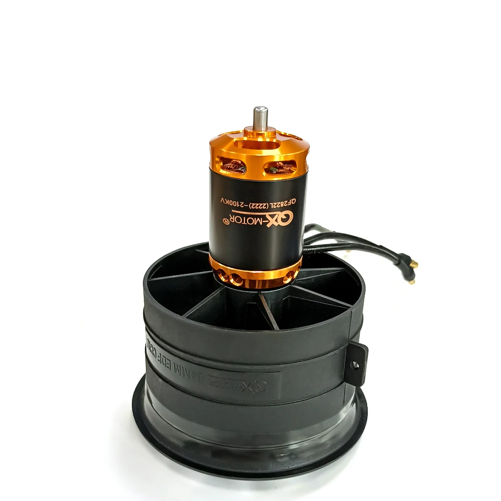 

QX-Motor 64mm EDF QF2822 12Blade Ducted Fan CW CCW with 2100KV 2300KV 3300KV 4300KV Brushless Motor For RC Airplane UAV Toy Part