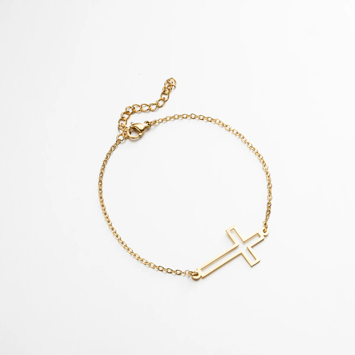 خمر يسوع الصليب سحر اليد أساور النساء طالب في سن المراهقة القوطية مجوهرات سوار سحر زوجين مطابقة الاشياء #5