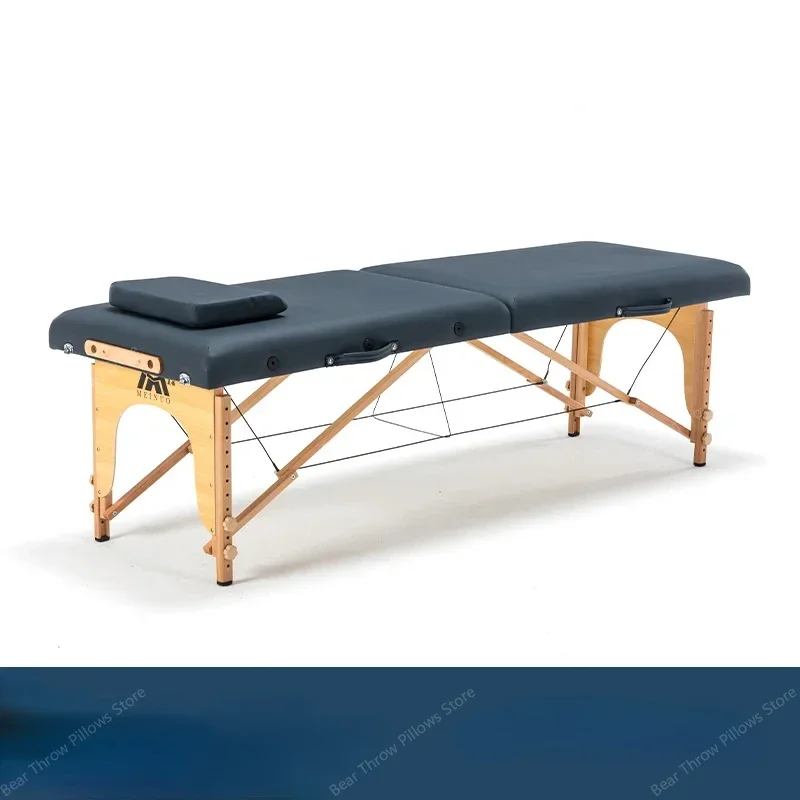 Professional Folding Massage Table, Relaxing Bed, Auxiliary Tables, Treatment Spa Aesthetics, Stable Stretchers Furniture