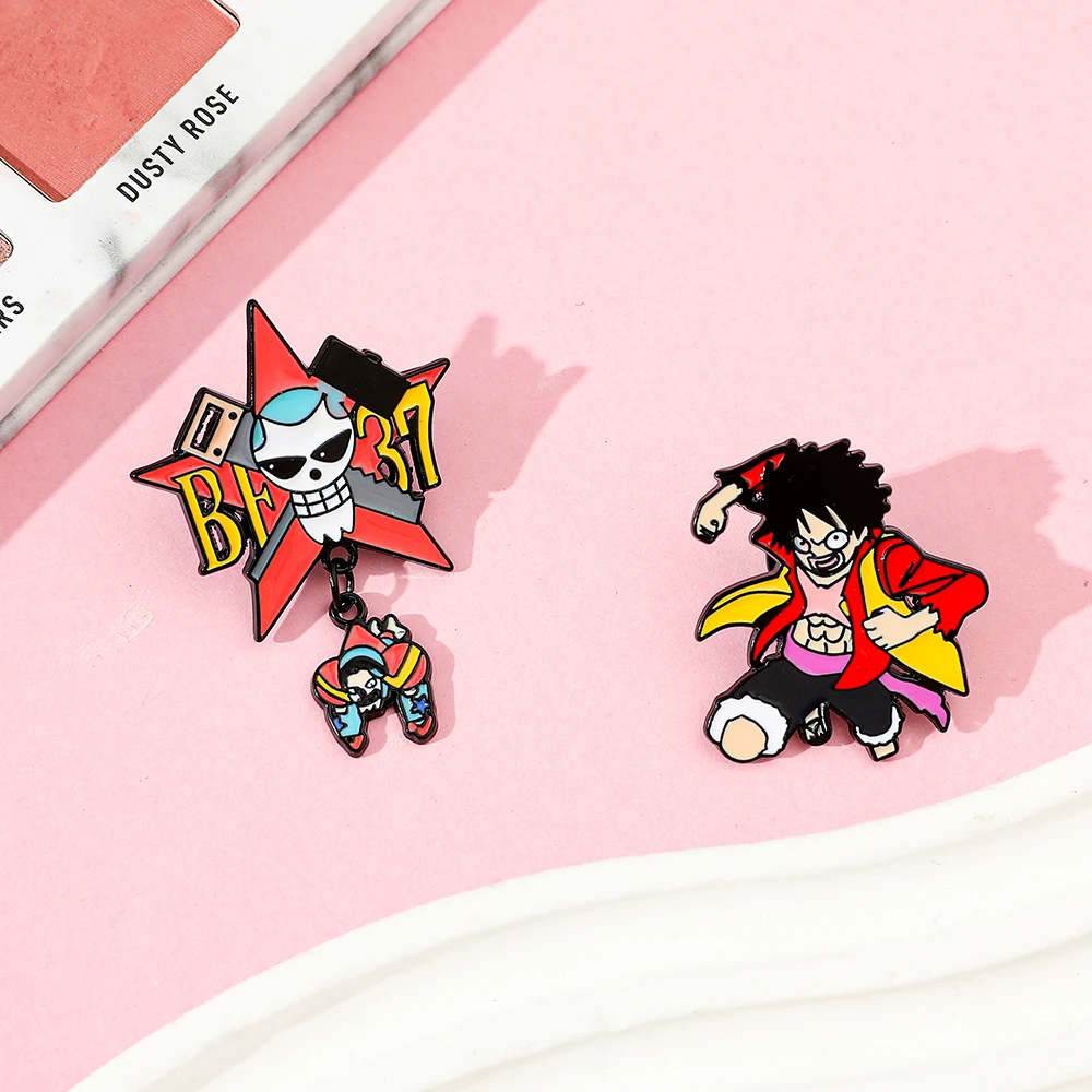 2 szt. Wykwintne przypinki ani – Anime Cosplay Luffy recenzja i cena