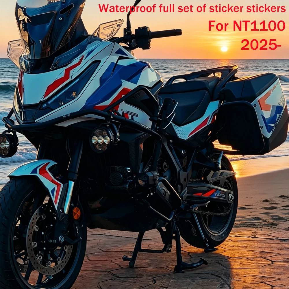 For Honda NT1100 NT 1100 Suitcase Applique Full-body Protective Decal Waterproof Motorcycle Scratch-Resistant Paint Protection