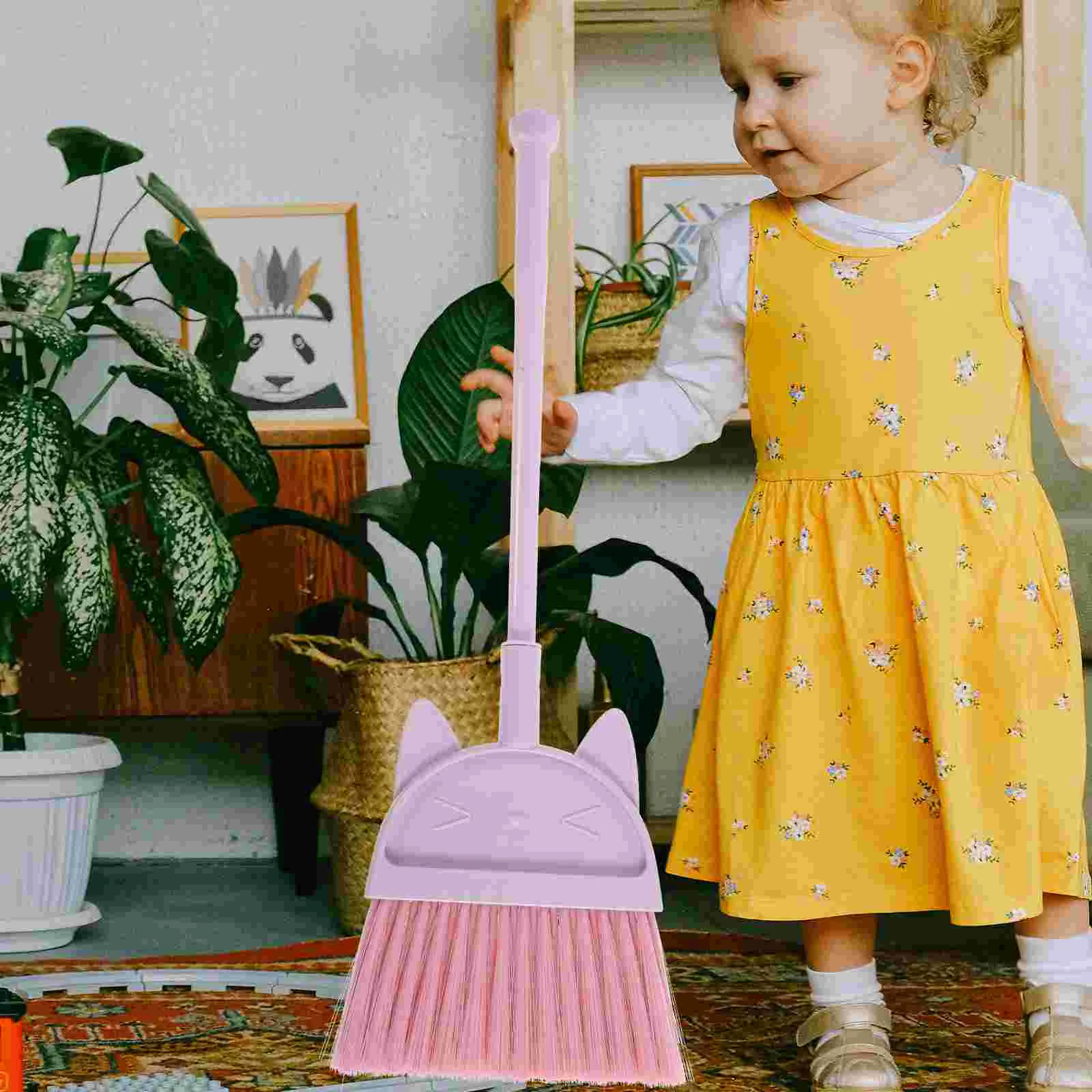 Cat Broom Household Cleaning Supply Children Children\'s Home Lovely Toy Small Toddler