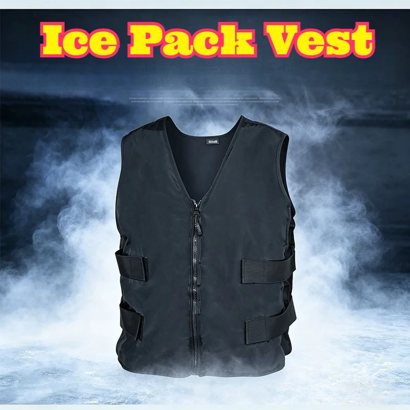 cooling-vest-ice-pack-adjustable-weight-heat-relief-outdoor-sports-running-high-temp-work-lightweight-comfort-portable-practical