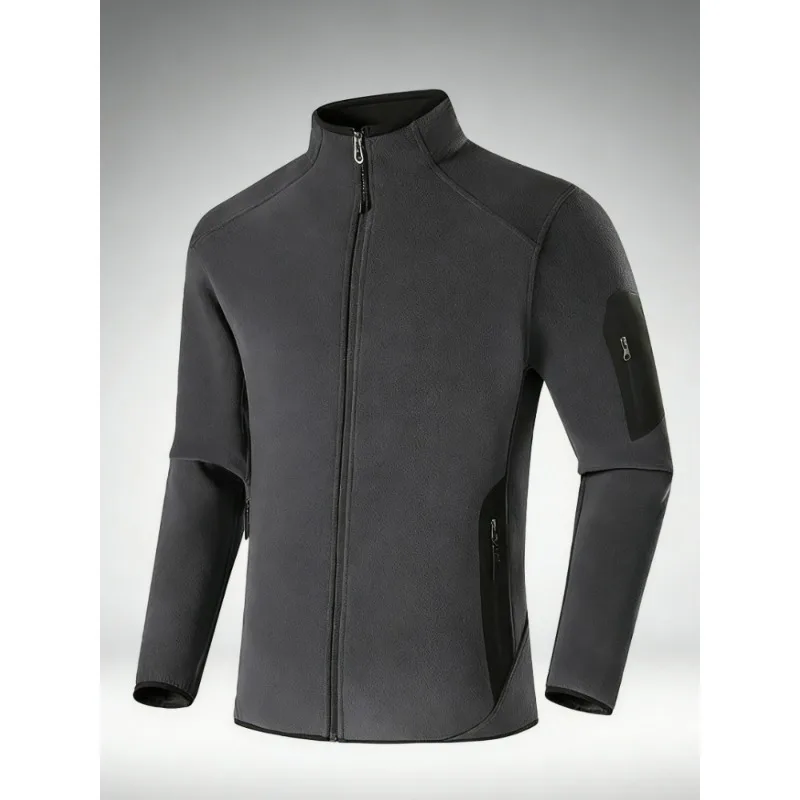 

Men's Sports Liner Leisure Multiple Pockets Outdoor Hiking Camping Home Cycling Tourism Work Hiking Men's Warm Jacket