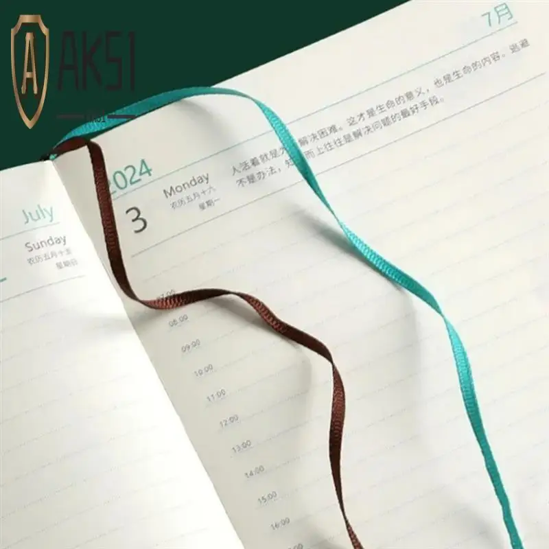 

AK51-2024 Planning Notebook Plan Chinese Internal Page Notebook 365 Day Plan Calendar Schedule School Diary Book