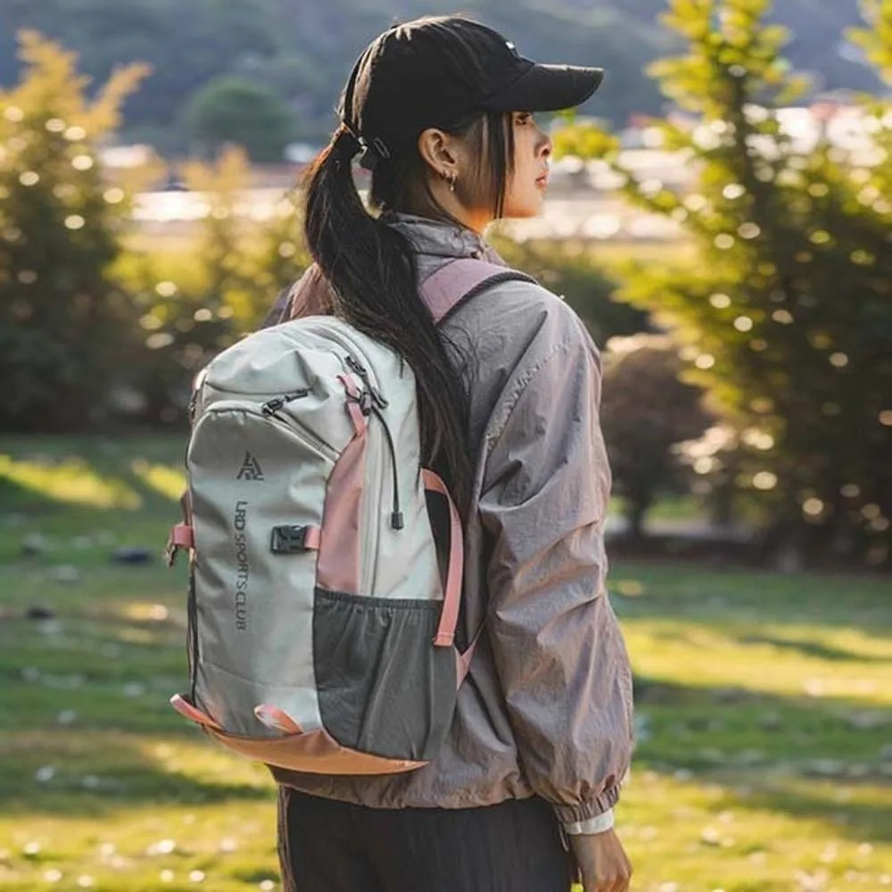 

Nylon Sport Backpack Large Capacity Scratch Prevention Outdoor Rucksack Fixed Webbing Polyester Mountaineering Bag Gift