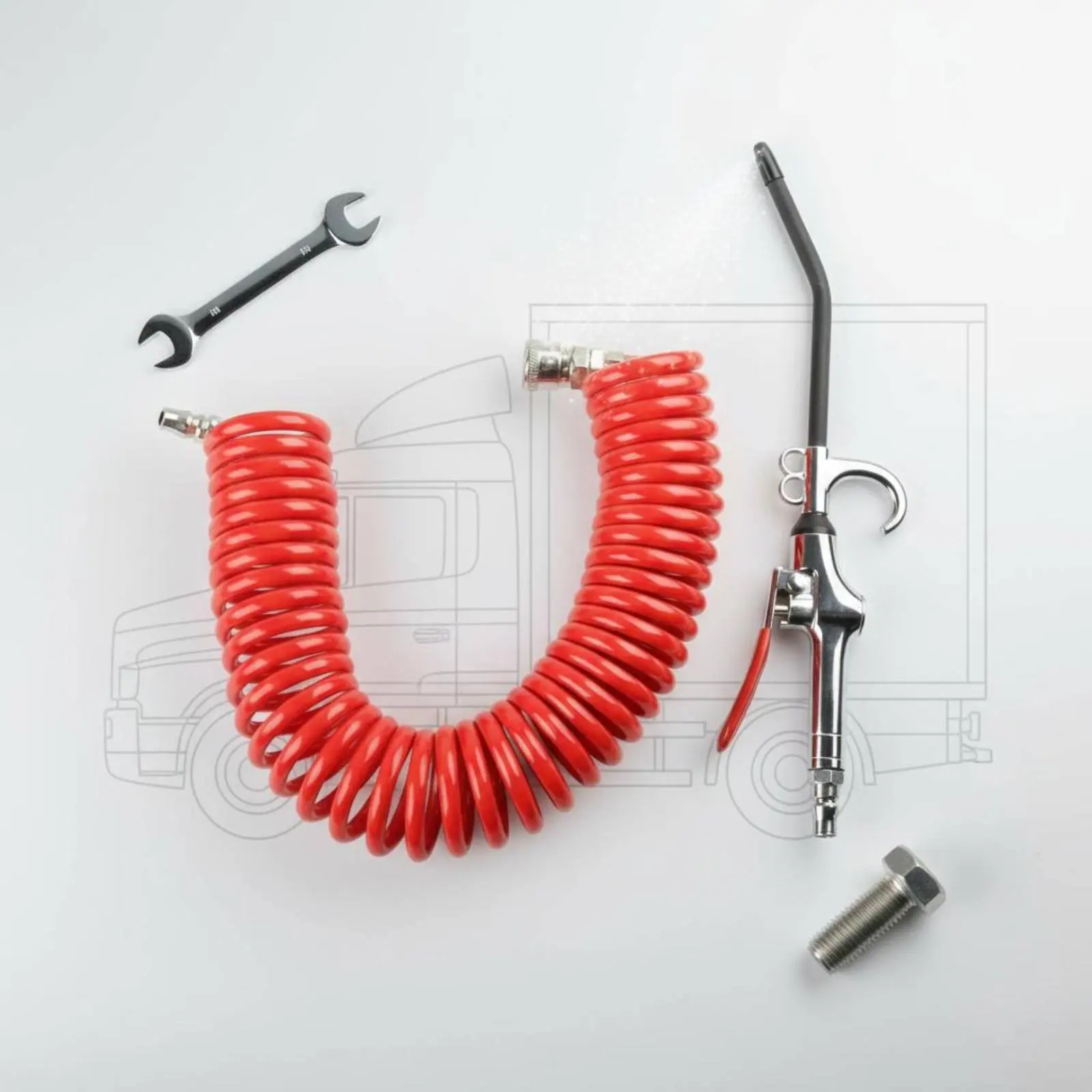 

Truck Air Duster Kit Heavy Duty Pneumatic Dust Kit Cleaning Tool High Pressure for Vehicle Interior