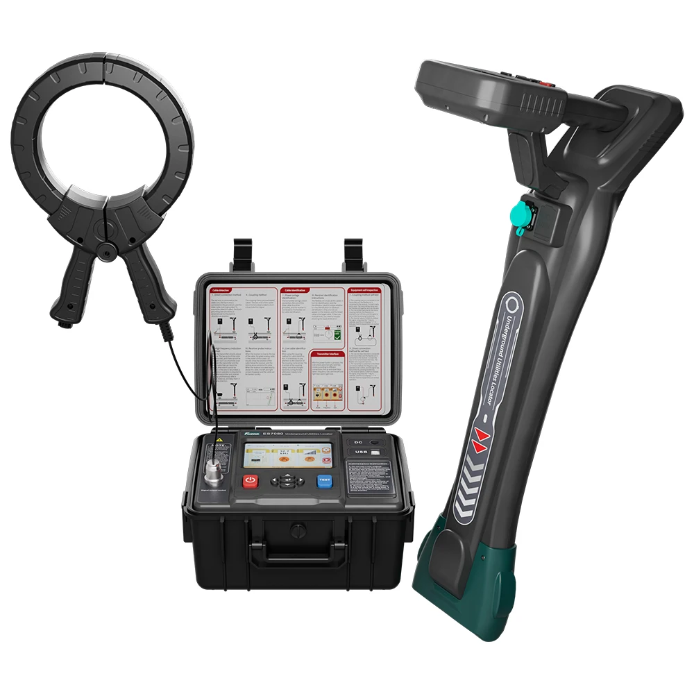 Intelligent Pipeline Detector Underground Utility Cable Locator Cable Path Instrument
