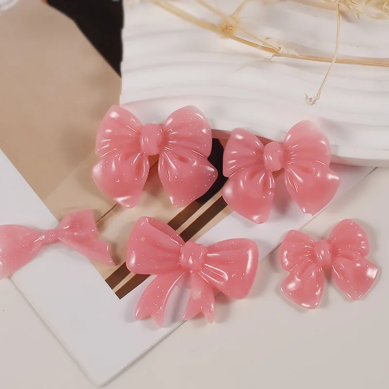 Crystal Bowknot Silicone Mold UV Epoxy Resin Bow Shape Earrings Hairpin Accessories DIY Crafts Jewelry Pendants Making Tools