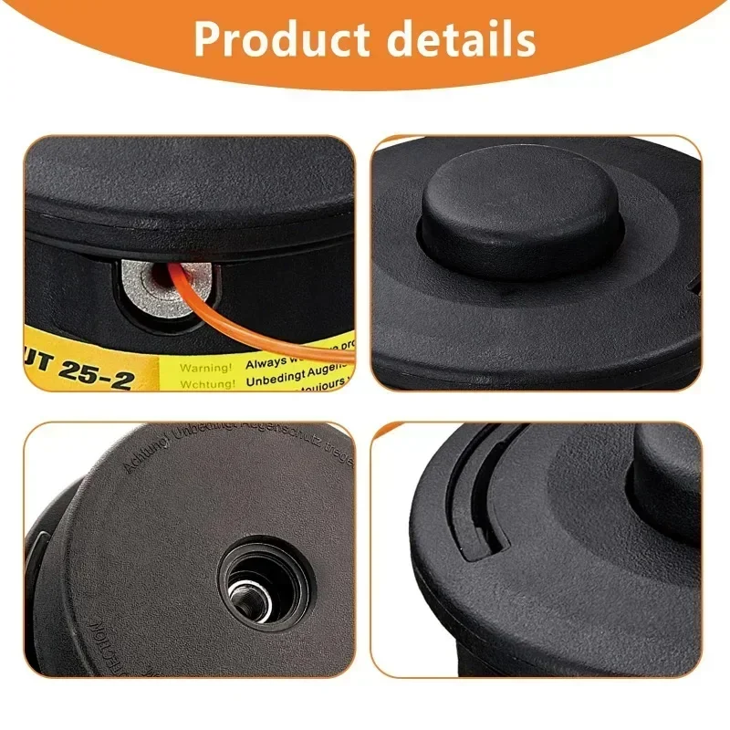 Lawn Mower Trimmer Bump Head For Stih l Autocut 25-2 Trimmer Head FS44 FS55 FS80 FS90 FS100 FS110 FS130 FS250 Power Accessories