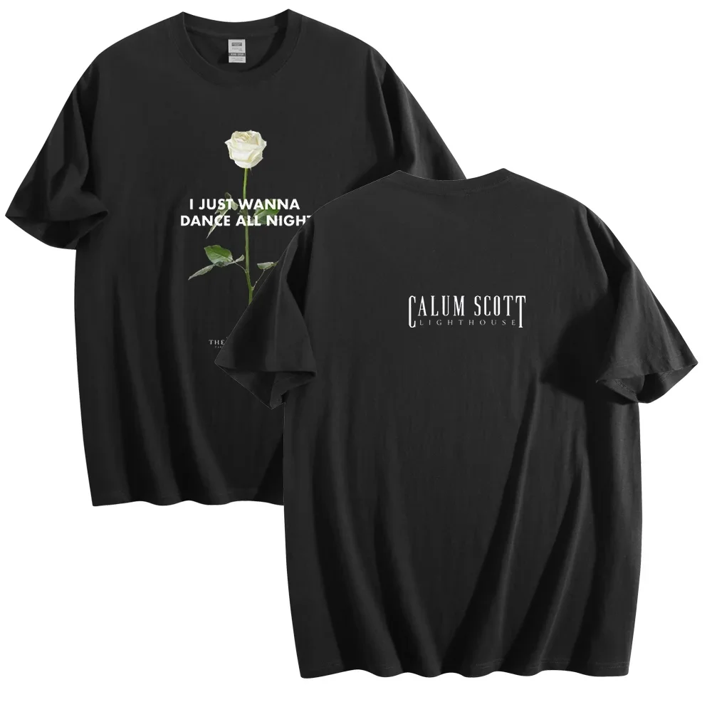 كالوم سكوت روز تي شيرت ميرش ملابس النساء الاتجاه عارضة قصيرة الأكمام أعلى #1