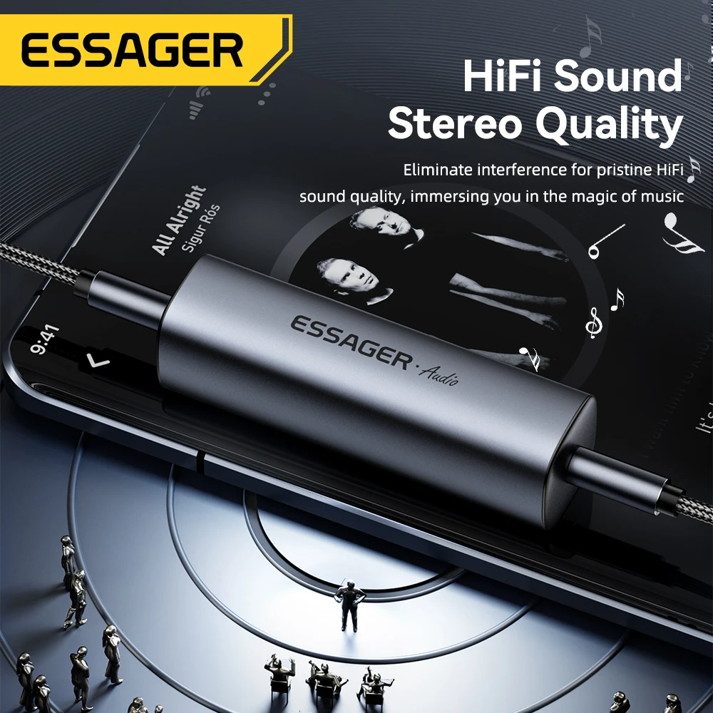 Essager 3,5 мм Aux аудио шумовой фильтр с защитой от помех петля заземления шум Lsolator устраняет для автомобильной аудиосистемы домашняя стереосистема