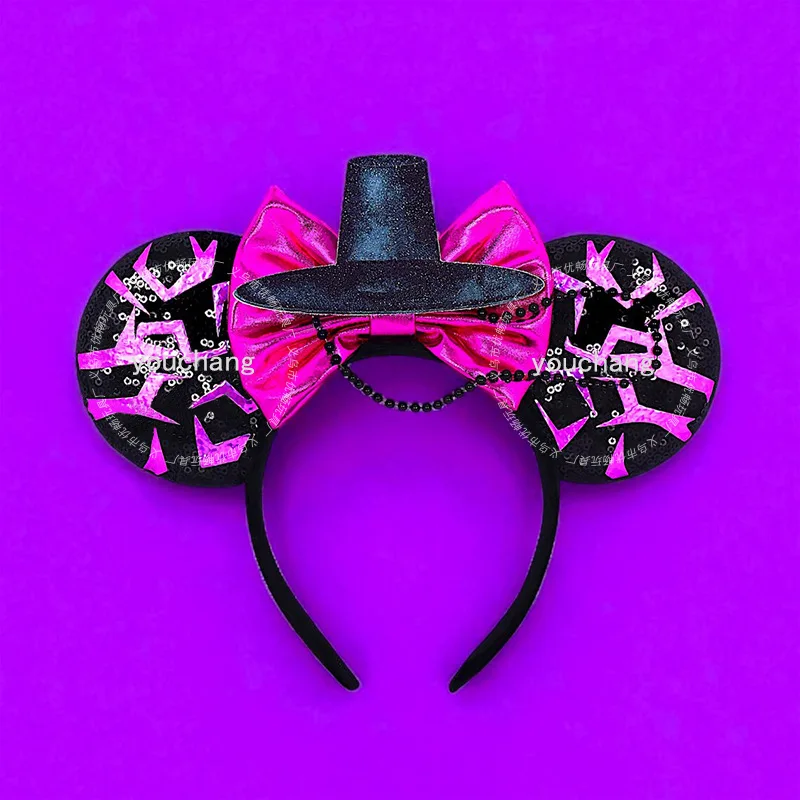 Kpop شيطان هنتر هيرباند اكسسوارات Kawaii جديد الإبداعية القوس هيرباند هدية عيد الميلاد