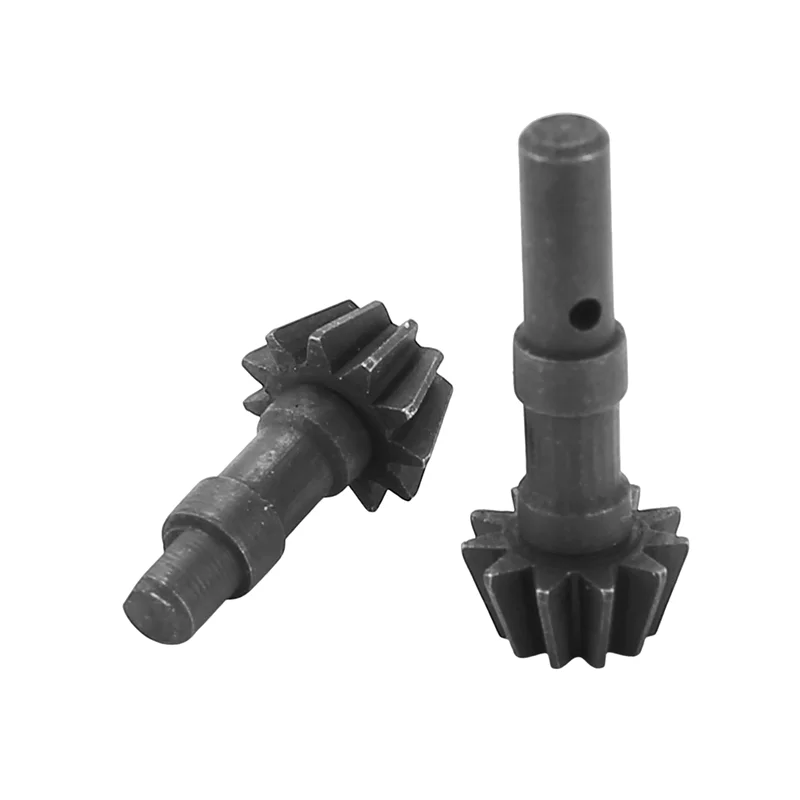 BEDW-2 Stück 11T Metall Trolley Angetriebenes Zahnrad 28012 86032 Geeignet für HSP 94185 94186 94687 1/16 RC Auto