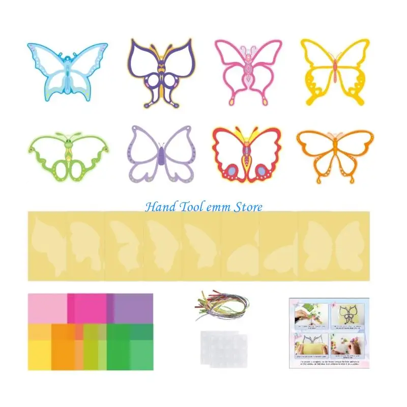 h37f-juego-mariposas-papel-artesanal-simple-para-decoraciones-caseras-rapidas-y-regalos-artisticos