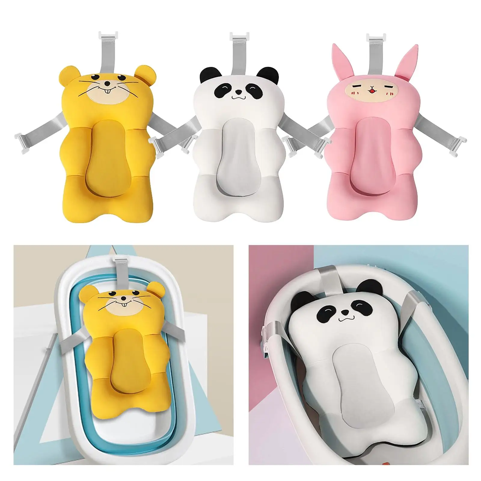 Comfortable Bed,Soft Portable Seat Support Mat, Cushion,children Shower Mat