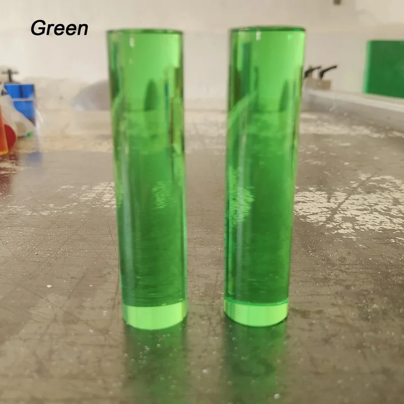 Transparent Coloured Acrylic Round Rod Extruded Clear PMMA Plastic Circular Bar