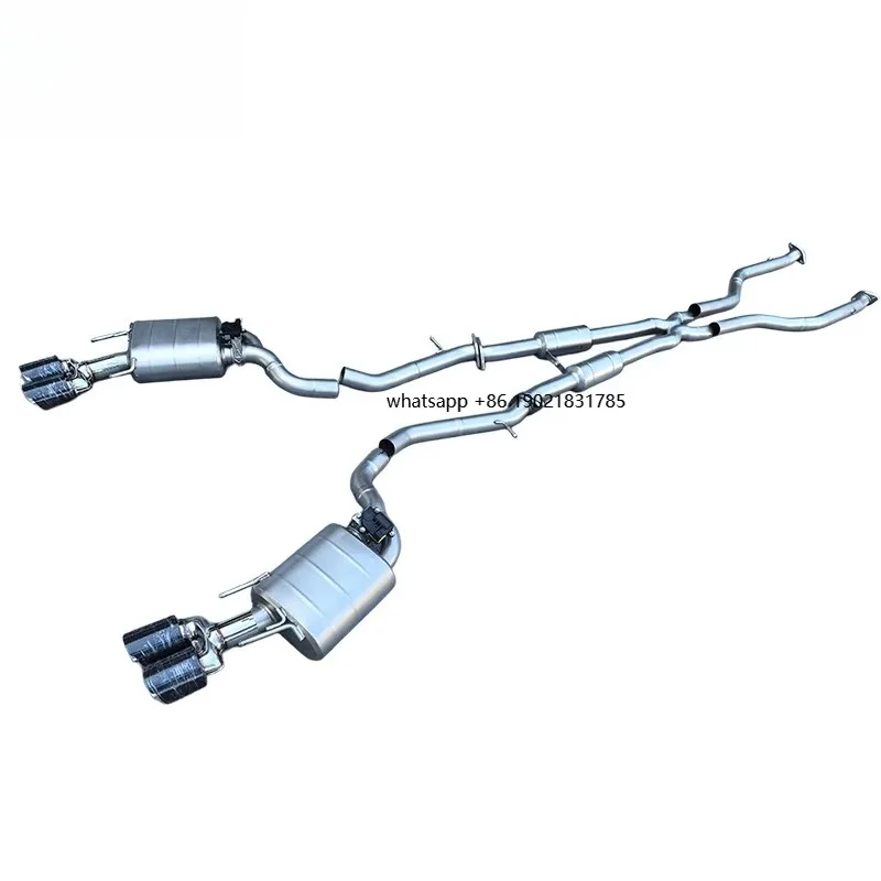 Fudkli Factory Custom Exhaust Pipes for Is300 Is350 3.5L Muffler Valved Escape Exhaust System Us304 IS350 F Sport Exhaust