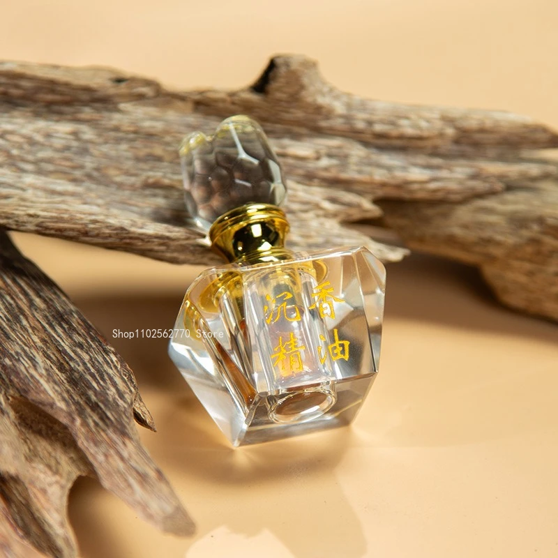 1ml Natural Agarwood Essential Oil Pure Essential Oil Extraction By Ancient Methods Purify The Air Calm The Mind and Aid Sleep