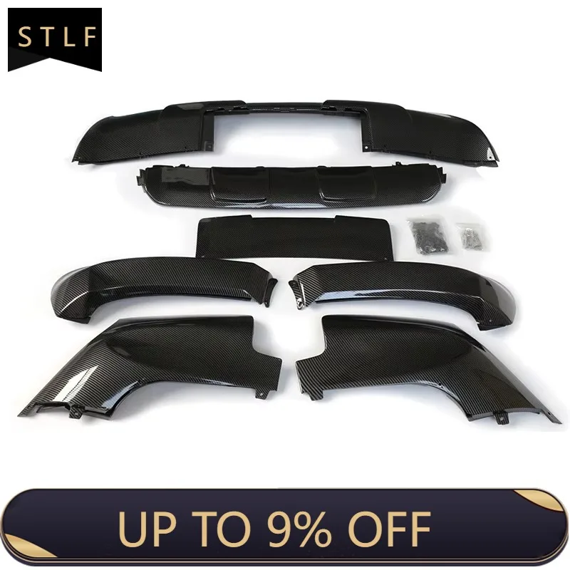 Zuimi High-end Best Quality Bodykit For E70 X5 2007-2010 Carbon Look Water Transfer Printing Front And Rear Bumper Aerodynam