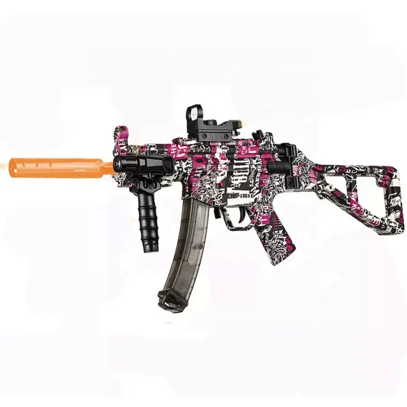 Gel elétrico Blasting Gun Toy, Explosão Gel Gun, Water Ball Gun, Atividades ao ar livre, Jogo Tiro Arma, Gel Presente Bala Gun