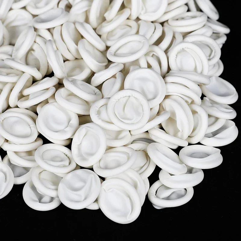 100 قطعة المتاح اللاتكس المطاط غطاء للأصابع مجموعات ساعة أدوات إصلاح أطراف الأصابع حامي قفازات لإصلاح الساعاتي 2026