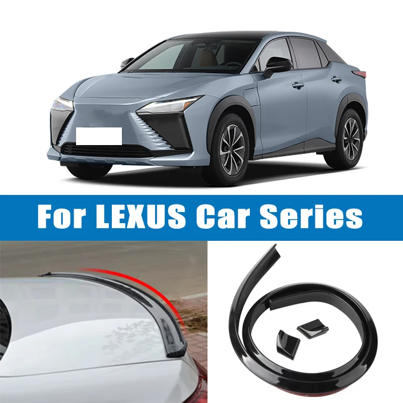 

1.5M Car-Styling 5D Carbon Fiber Spoilers Styling DIY Refit Spoiler For Lexus IS ES GS LS NX RX GX LX UX RC LC CT HS SC