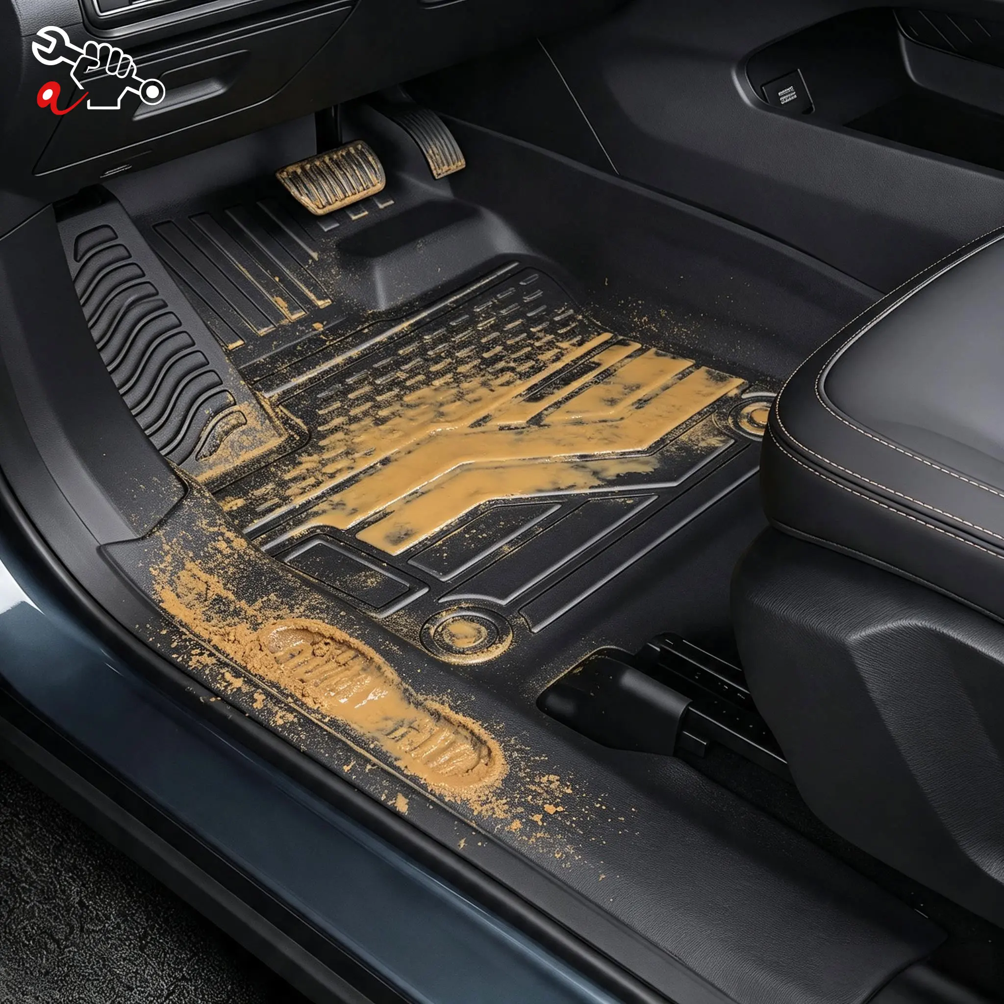Left-Hand Drive Car Custom Fit Floor Mat For Geely Haoyue L Okavango Proton X90 2023-2026 Waterproof Wear-Resistant Odorless Mat