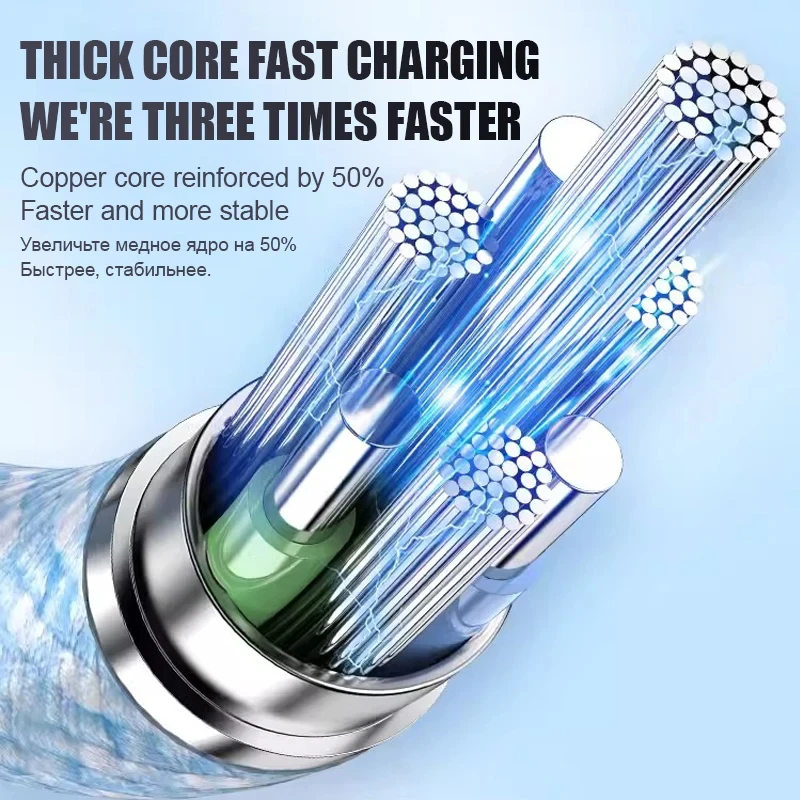 1-10Pcs 60W Type C to Type C Braided Cable For Apple iPhone 17 16 15 Air Pro Max Plus iPad Fast Charging Cable Phone Accessories