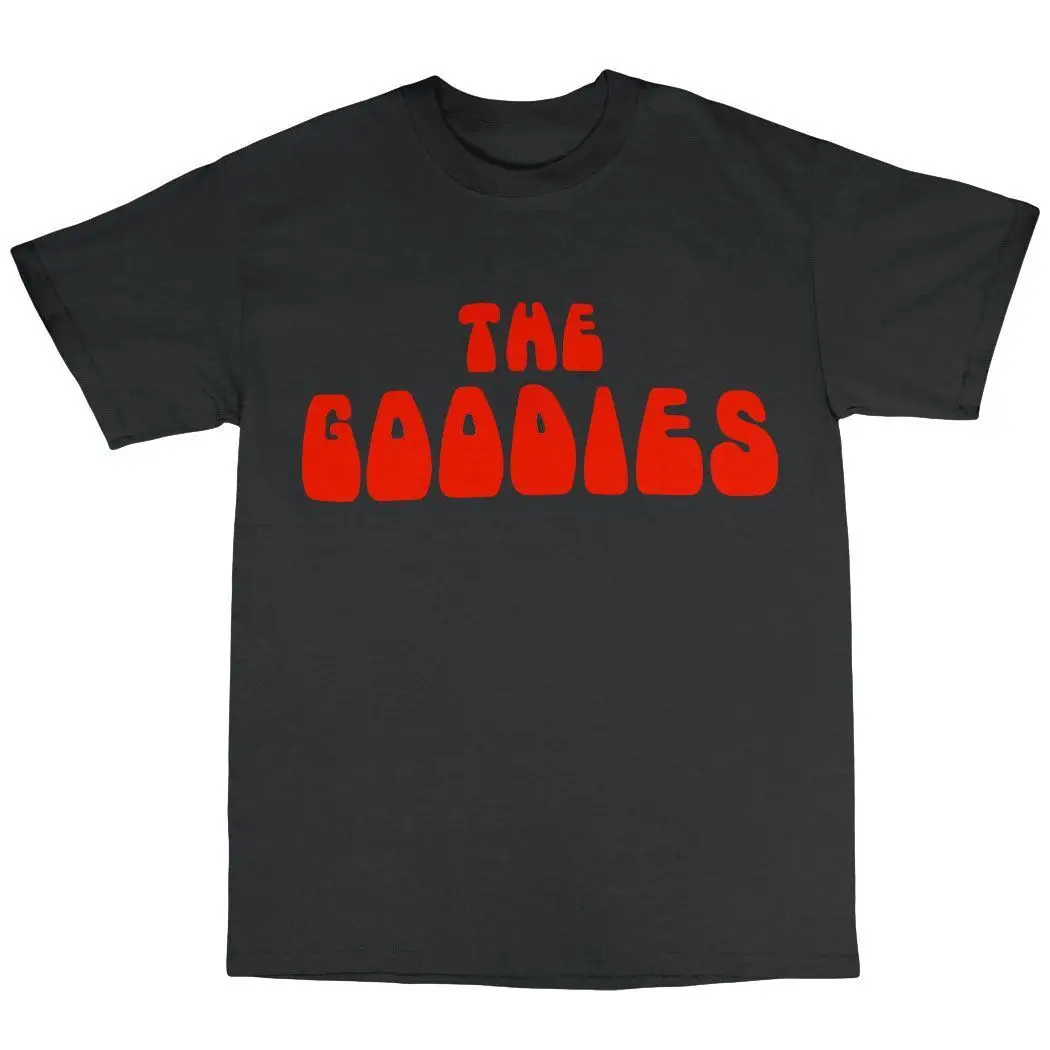 The Goodies T-Shirt 100% katun Premium Retro komedi TV lucu