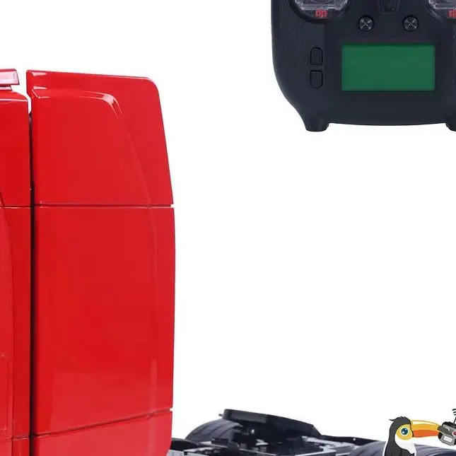 

Радиоуправляемая модель грузовика-трактора 770S 8X8 1:14 с металлической трансмиссией, раздаточной коробкой, 3-скоростной коробкой передач, светом и звуком